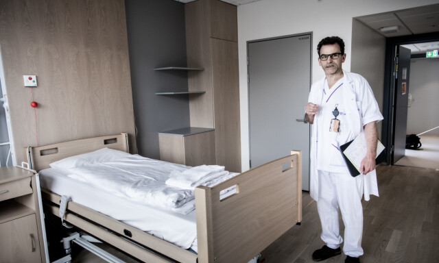 image: Corona-isolat står tomt